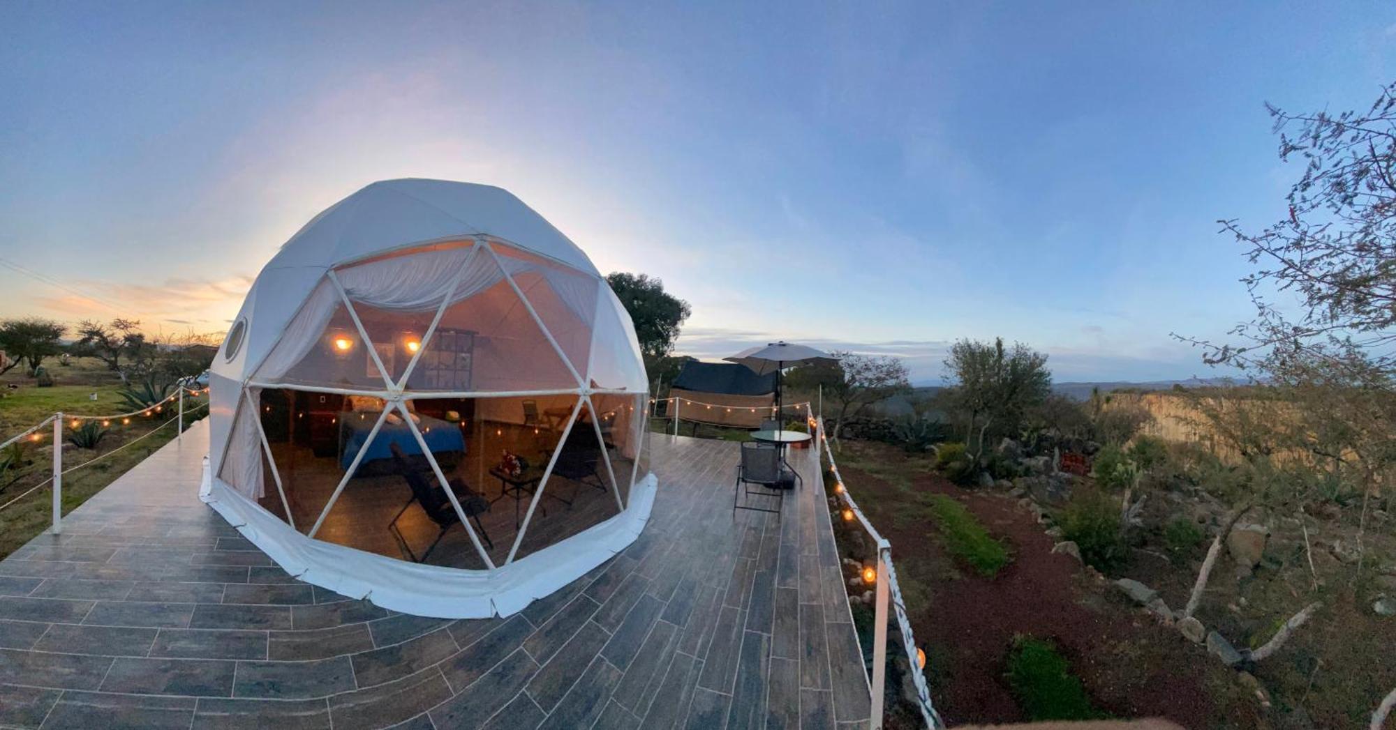 瓦斯卡坎波 El Gato Glamping Con Vista A Prismas Basalticos酒店 外观 照片